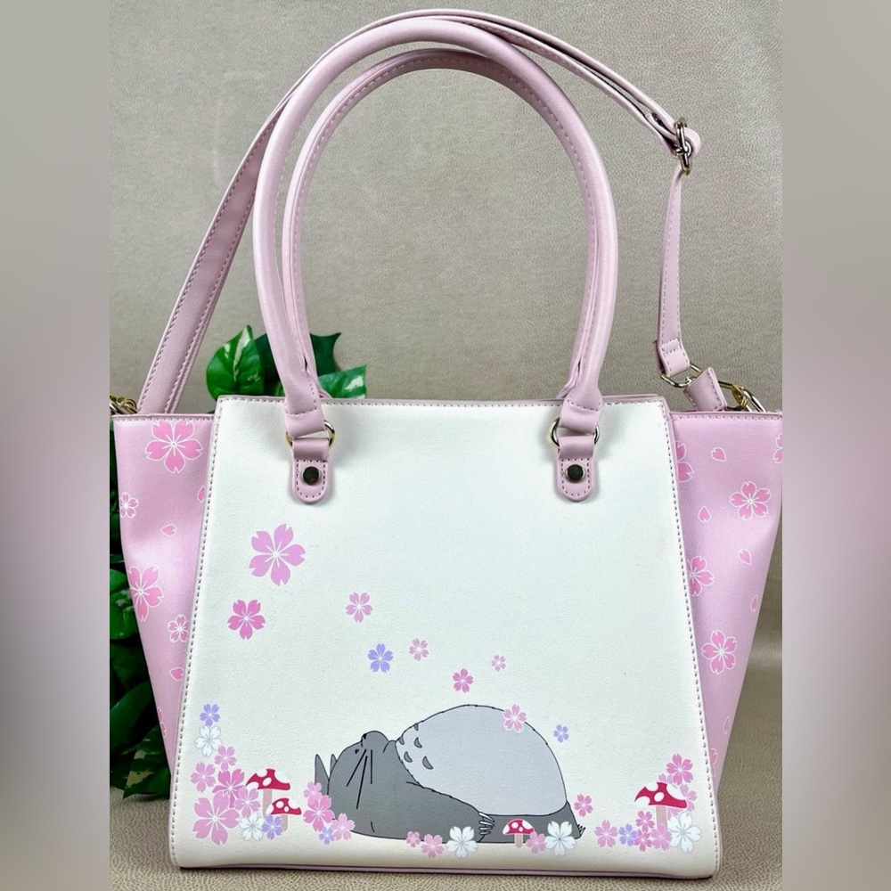 Studio Ghibli “My Neighbor Totoro” Sakura Cherry Blossom Satchel Purse